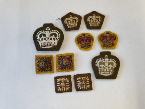 British army patches - british,