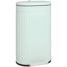 HOMCOM 30L Pedal Bin, Metal