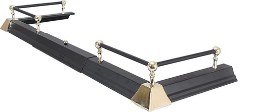 Fireplace fenders black - fireplace, fenders: