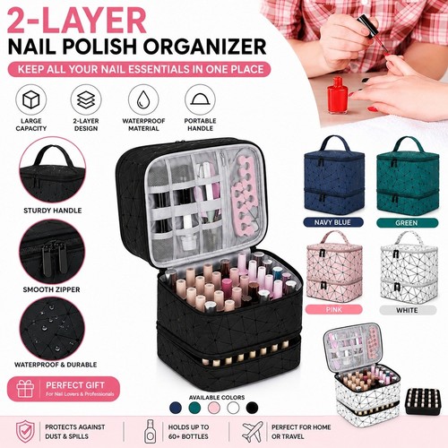 Portable nail polish storage - portable,