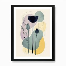 Pastel Petal Composition in