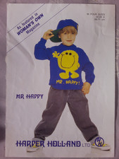 Knitting pattern of Mr Happy