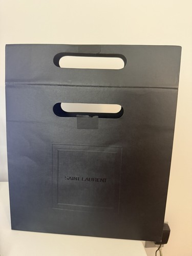 Saint laurent black paper - black,
