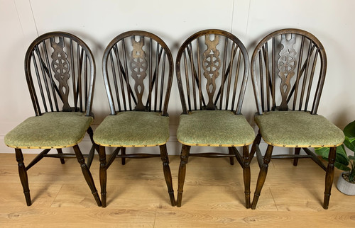 Set four vintage - of, oak