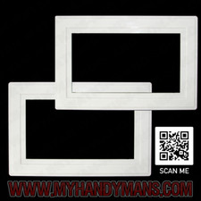 White finger plates light - 2,