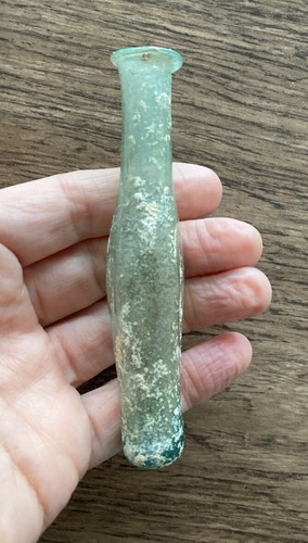 Roman glass unguent - roman.,
