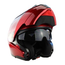 3GO E335 Flip Up Modular DVS Flip Front Motorcycle Motorbike Crash Helmets
