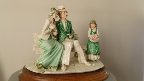 Couple bench and - on,