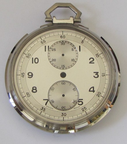 Valjoux pocket watch - watch, case