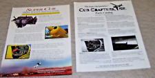 PIPER SUPER CUB 180HP ENGINE INSTALLATION LEAFLET CUB CRAFTERS PARTS CATALOG