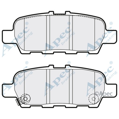 Brake pads set for - pads, nissan
