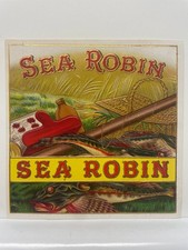 Sea Robin Fishing Cigar Box