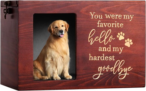 Large pet cremation urn - pet, with