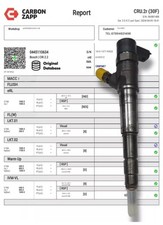 RENAULT MASTER VAUXHALL  MOWANO  M9R 2.3 DCI 0445110634 045110375 INJECTOR REMAN