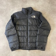 The North Face Nuptse Puffer Jacket Mens Small 700 Down Fill Y2K Coat, Black