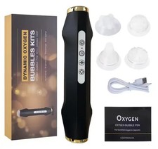 CO2 Oxygen Facial Bubble Pen Spa Machine – Portable Skin Care Beauty Device