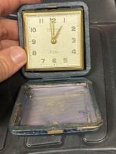 Looring Alarm Clock Swiss Travel Piece Curios Collectable Item Unusual 9e