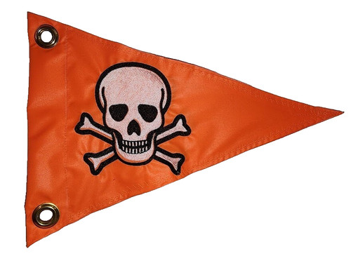Triangle toxic skull - triangle,
