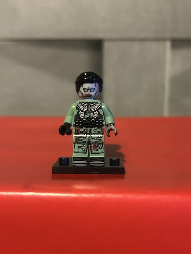 Zombie customised lego - zombie,