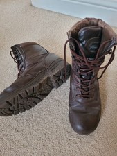 Uk Size 6 RAF Air Cadets Brown Combat Boots