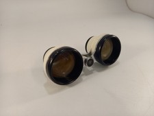 CCCP Soviet Theatre Glasses/Binoculars 2.3x Magnification White with Case