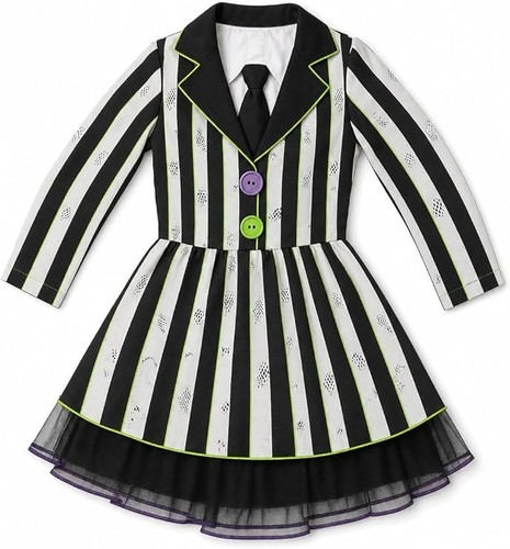 Girls beetlejuice costume - girls,