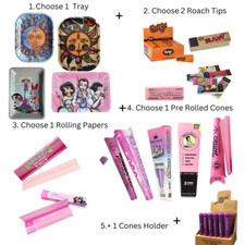 Pink Rolling Bundles | Tray