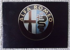 ALFA ROMEO orig c1983 UK Mkt Brochure - Arna 33 Sprint GTV Alfetta Giulietta