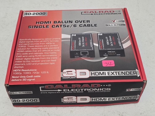 New calrad hdmi over cat5 - hdmi,