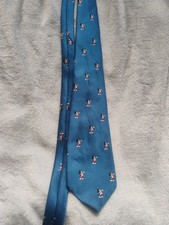 Vintage Disney Tie Mickey Mouse Woolworths Blue