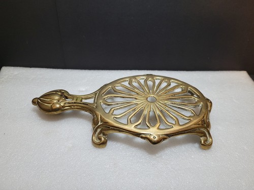 Antique brass turtle - antique, /