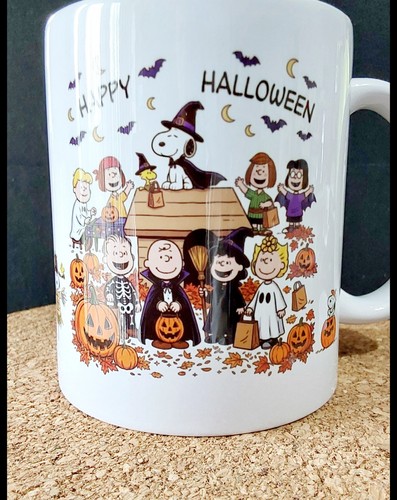 Snoopy happy halloween mug - happy,