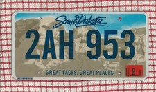 SOUTH DAKOTA large rushmore