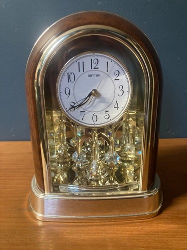 Rhythm anniversary clock with - anniversary,