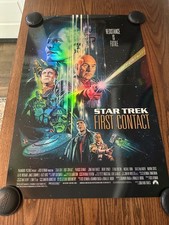 Paul Mann - Star Trek First Contact Foil Variant Limited Movie Poster Art Print