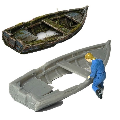 Vintage sunk boat - /, dinghy