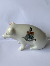 Vintage Crested China Pig