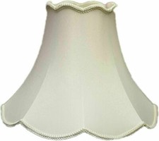 NEW CREAM SHADE LAMP TASSEL LAMPSHADE SIZE: 18"/16"/14"/12"/10"