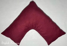 Dumfries Woolen WovenV Shaped Pregnancy Body Support Nursing Pillow Cushion