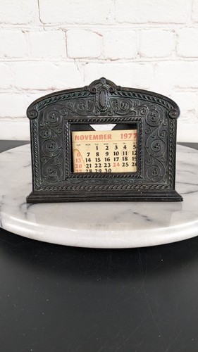 Antique aronson metal desk - aronson,