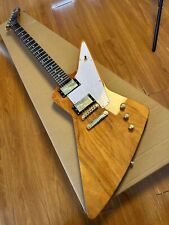Custom 1958 Korina Explorer Reissue VOS Natural Electric Guitar Gold Hardware