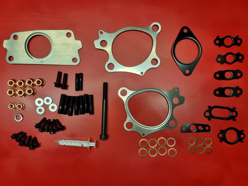 Turbocharger mounting kit for - mounting,
