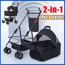 Foldable Pet Stroller Dog Cat
