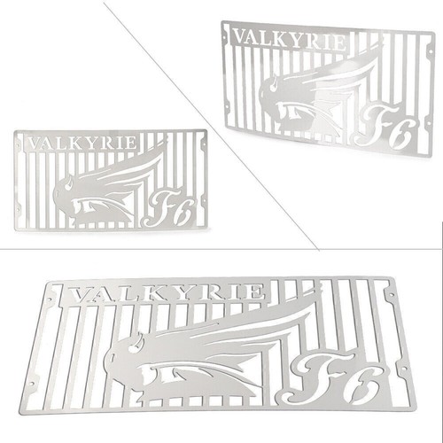 Chrome radiator grille guard - radiator,