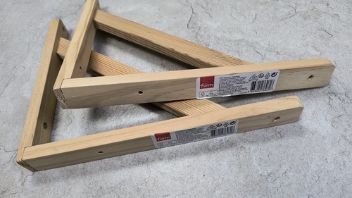 Wooden natural pine - pine, shelf