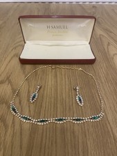 Green crystal statement - green,