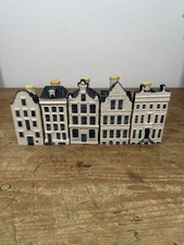 Klm blue delft houses - blue,