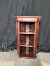 Antique Georgian Mahogany Wall Hanging Corner Cabinet