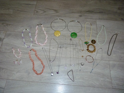 Job lot costume jewellery - job,
