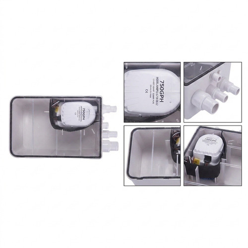 Marine grade shower drain pump - marine,